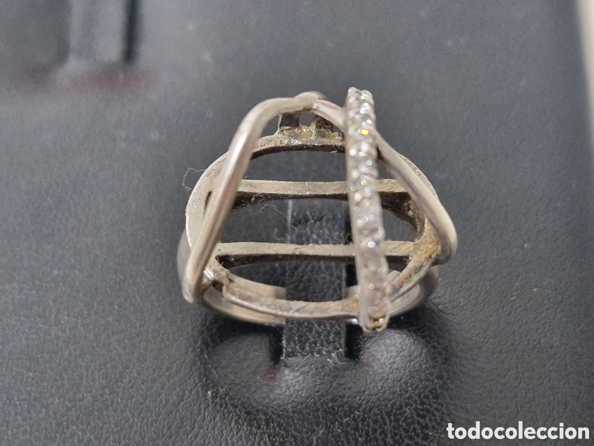 Joyeria: ANILLO EN PLATA Y CIRCONITAS - Foto 2