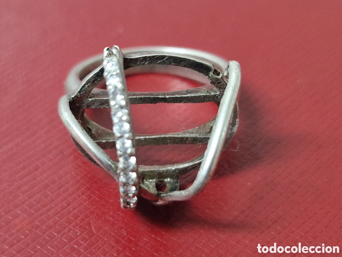 Joyeria: ANILLO EN PLATA Y CIRCONITAS - Foto 4