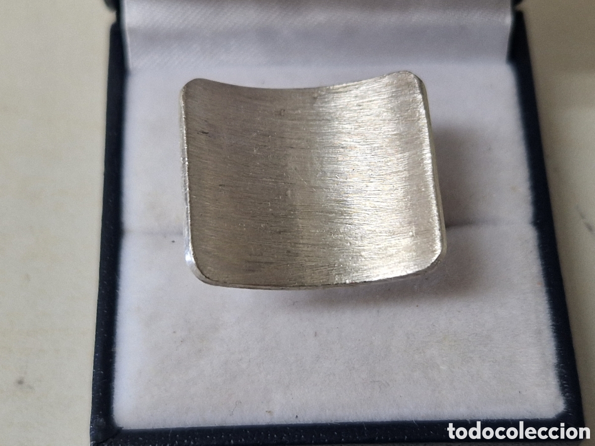 Joyeria: ANILLO ANCHO EN PLATA DE LEY CONTRASTE - Foto 2