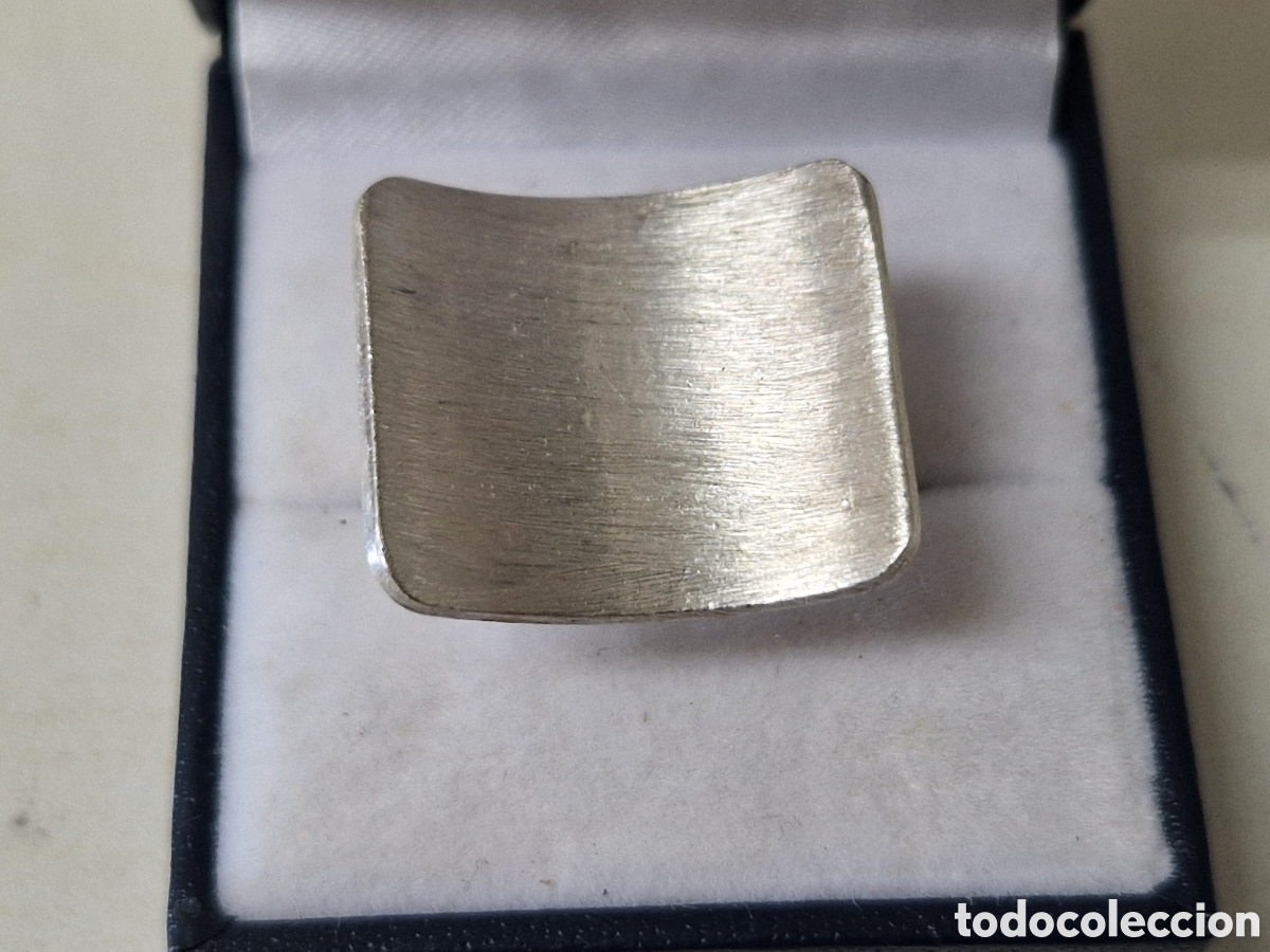Joyeria: ANILLO ANCHO EN PLATA DE LEY CONTRASTE - Foto 3