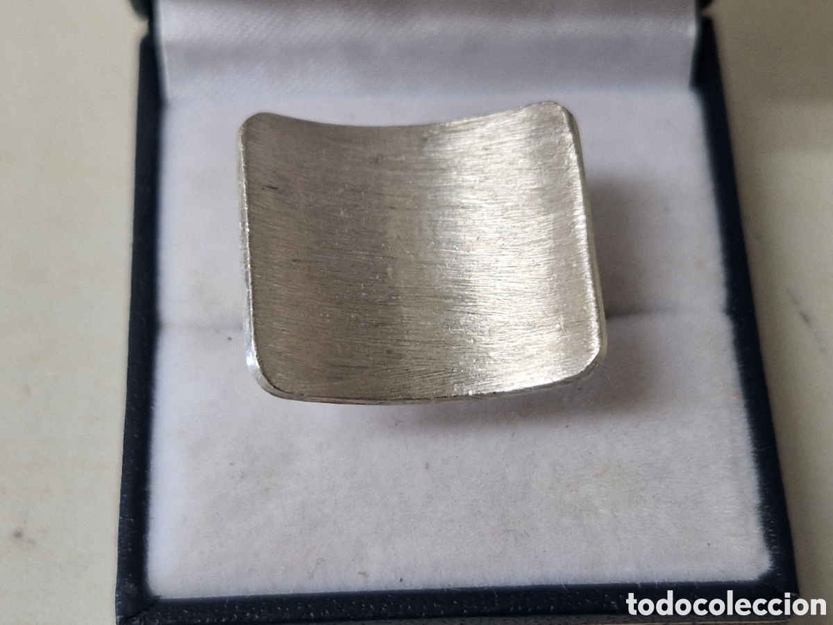 Joyeria: ANILLO ANCHO EN PLATA DE LEY CONTRASTE - Foto 4