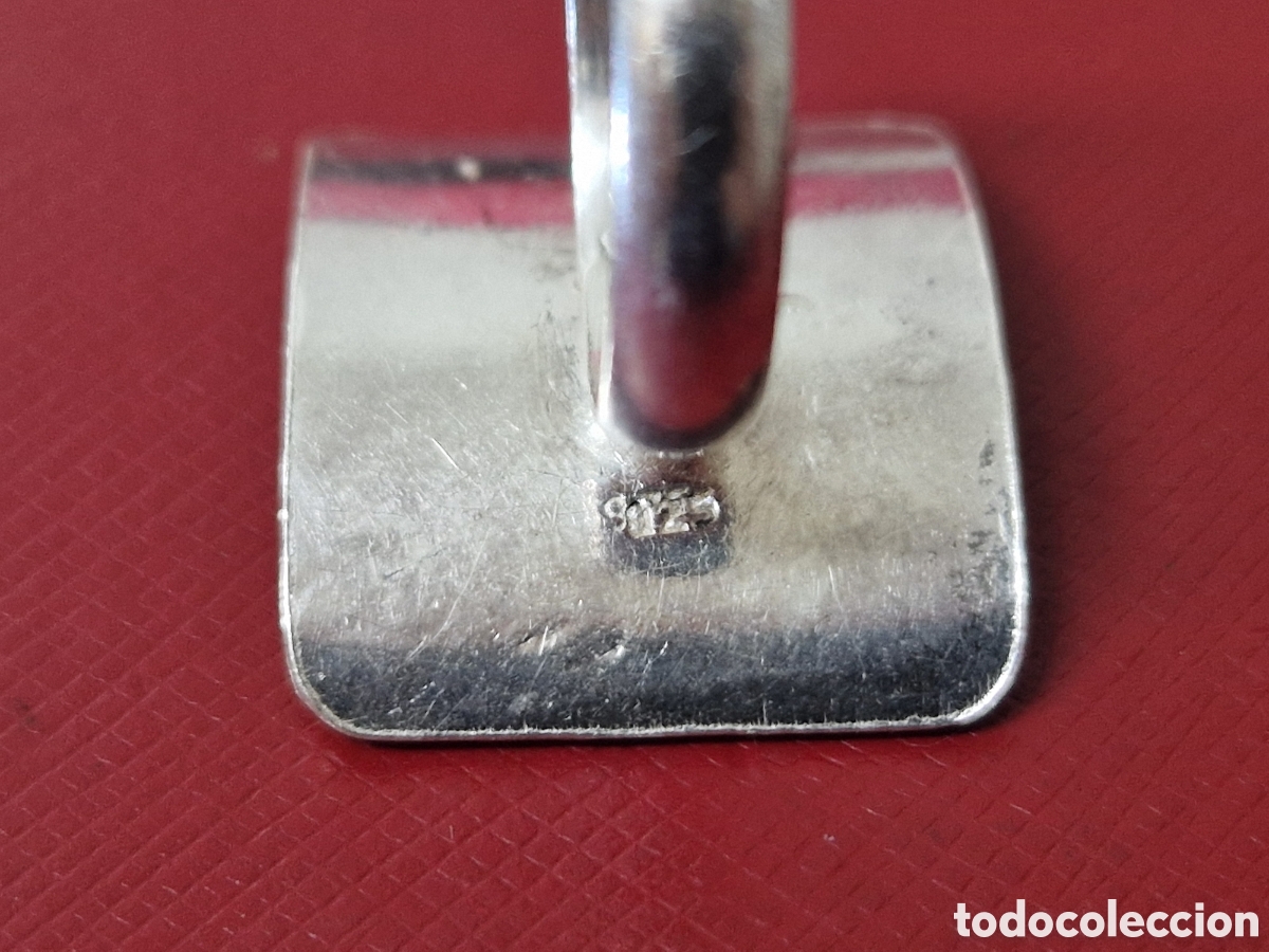 Joyeria: ANILLO ANCHO EN PLATA DE LEY CONTRASTE - Foto 6