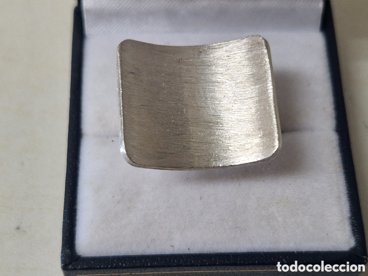 Joyeria: ANILLO ANCHO EN PLATA DE LEY CONTRASTE - Foto 1