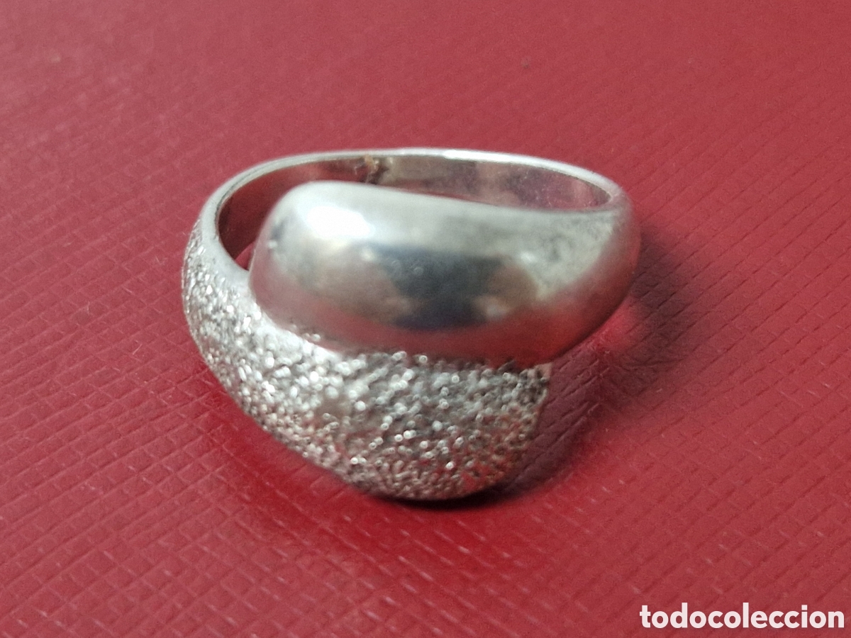 Joyeria: ANILLO EN PLATA DE LEY CONTRASTE - Foto 1