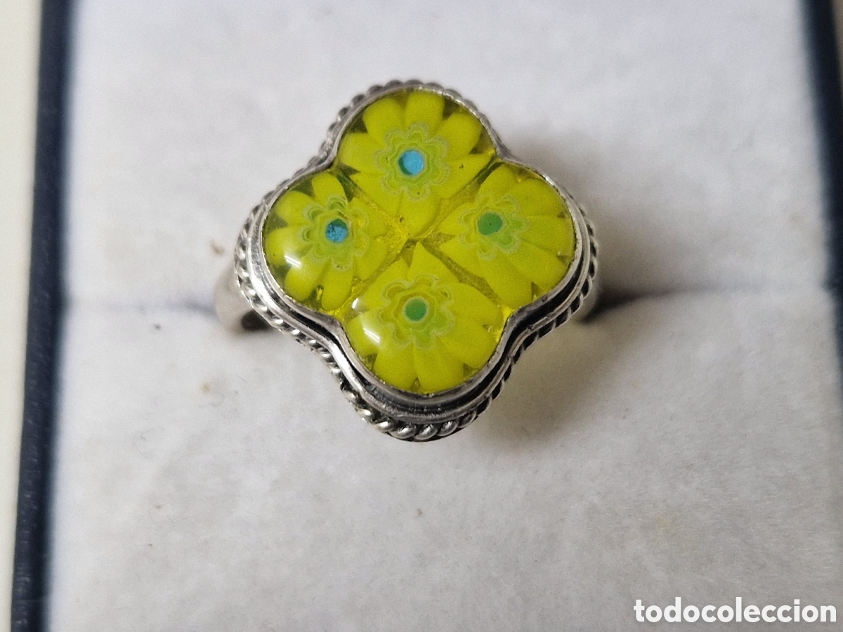 Joyeria: ANILLO PLATA Y ESMALTE CONTRASTE - Foto 2