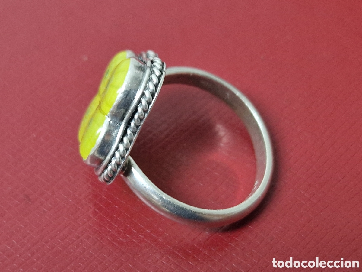 Joyeria: ANILLO PLATA Y ESMALTE CONTRASTE - Foto 5