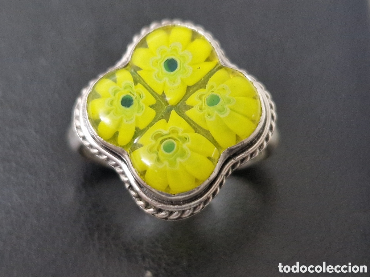 Joyeria: ANILLO PLATA Y ESMALTE CONTRASTE - Foto 1