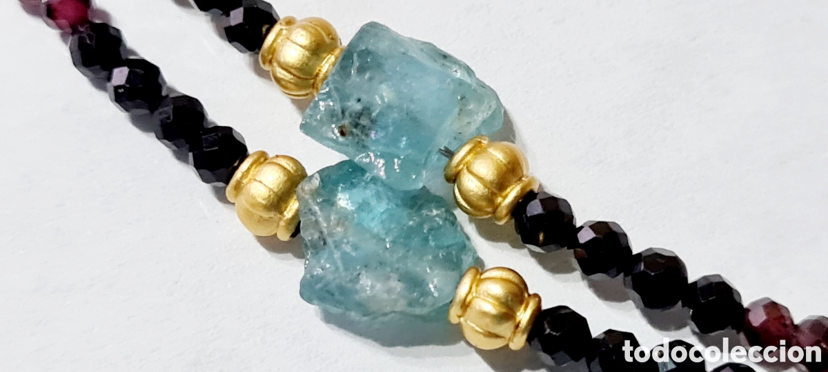 Joyeria: Collar multigemas colgante jade - Foto 5
