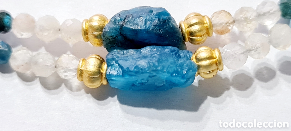 Joyeria: Collar multigemas colgante jade - Foto 6