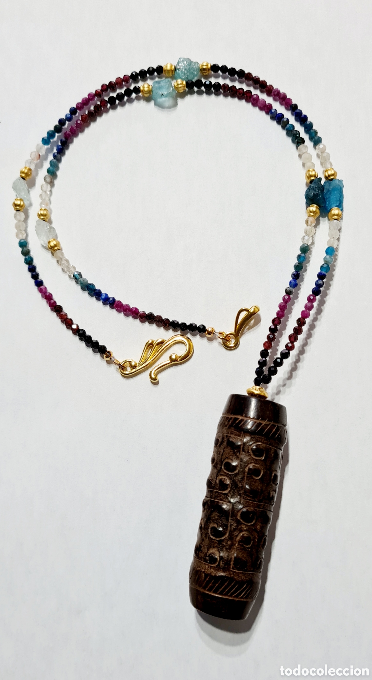 Joyeria: Collar multigemas colgante jade - Foto 10