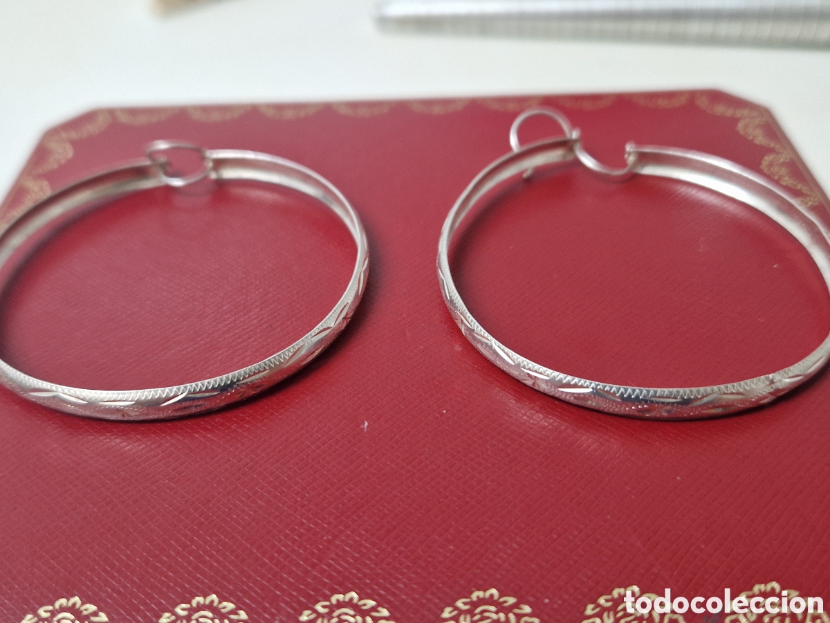 Joyeria: GRANDES PENDIENTES EN PLATA DE LEY - Foto 3