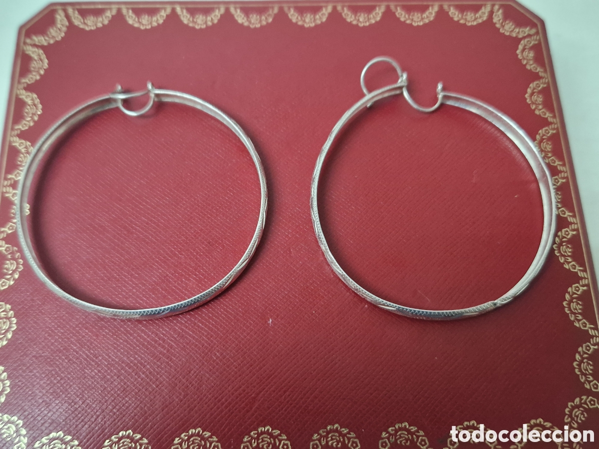 Joyeria: GRANDES PENDIENTES EN PLATA DE LEY - Foto 4