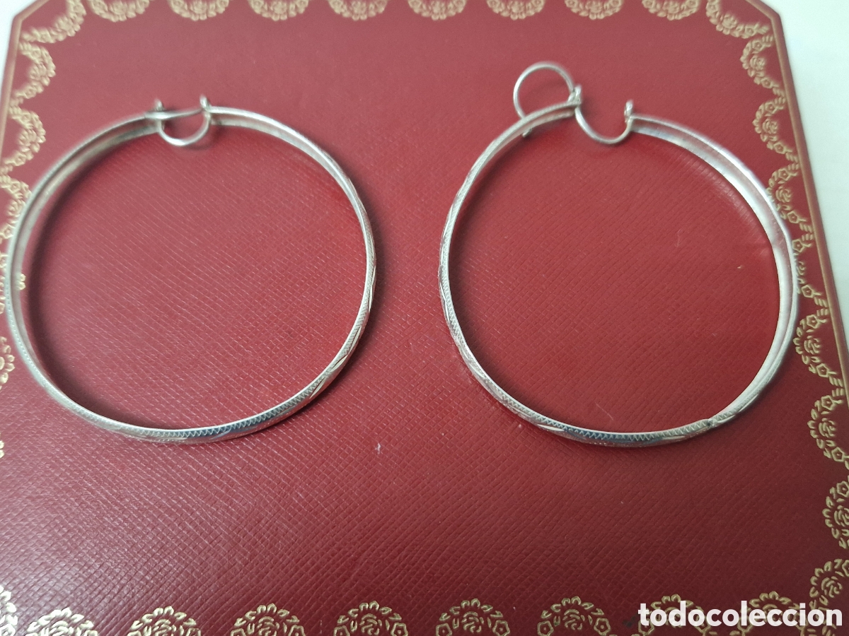 Joyeria: GRANDES PENDIENTES EN PLATA DE LEY - Foto 5