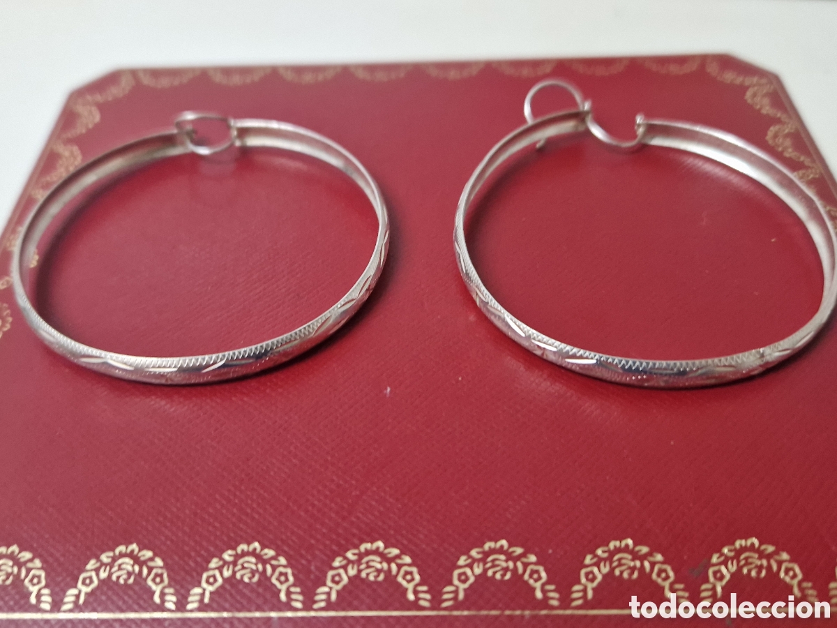 Joyeria: GRANDES PENDIENTES EN PLATA DE LEY - Foto 6