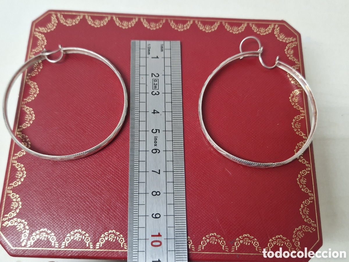 Joyeria: GRANDES PENDIENTES EN PLATA DE LEY - Foto 7