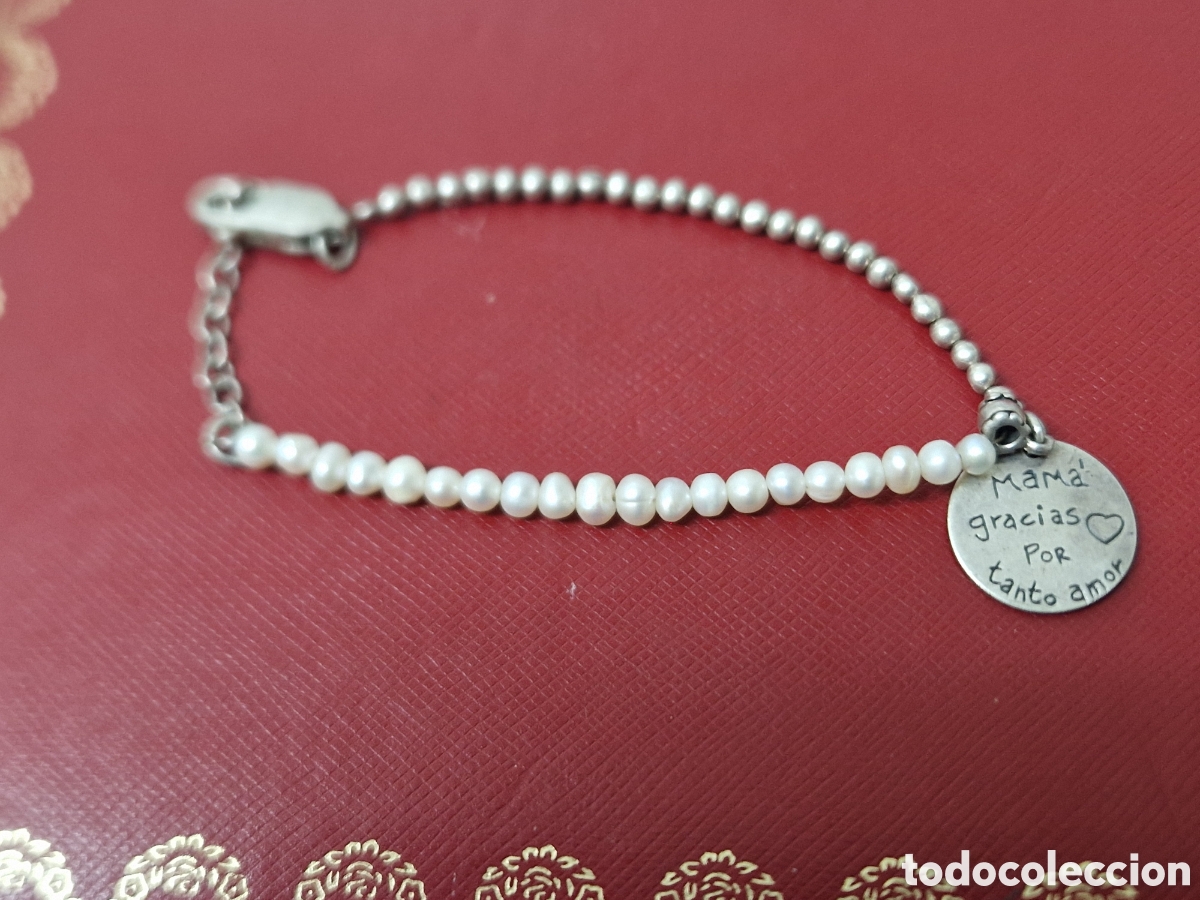 Joyeria: PULSERA PLATA Y PERLAS NATURALES - Foto 2