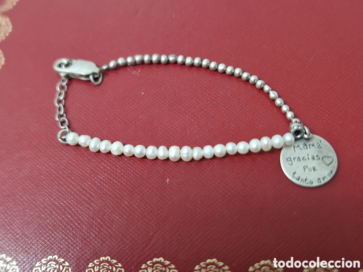 Joyeria: PULSERA PLATA Y PERLAS NATURALES - Foto 3
