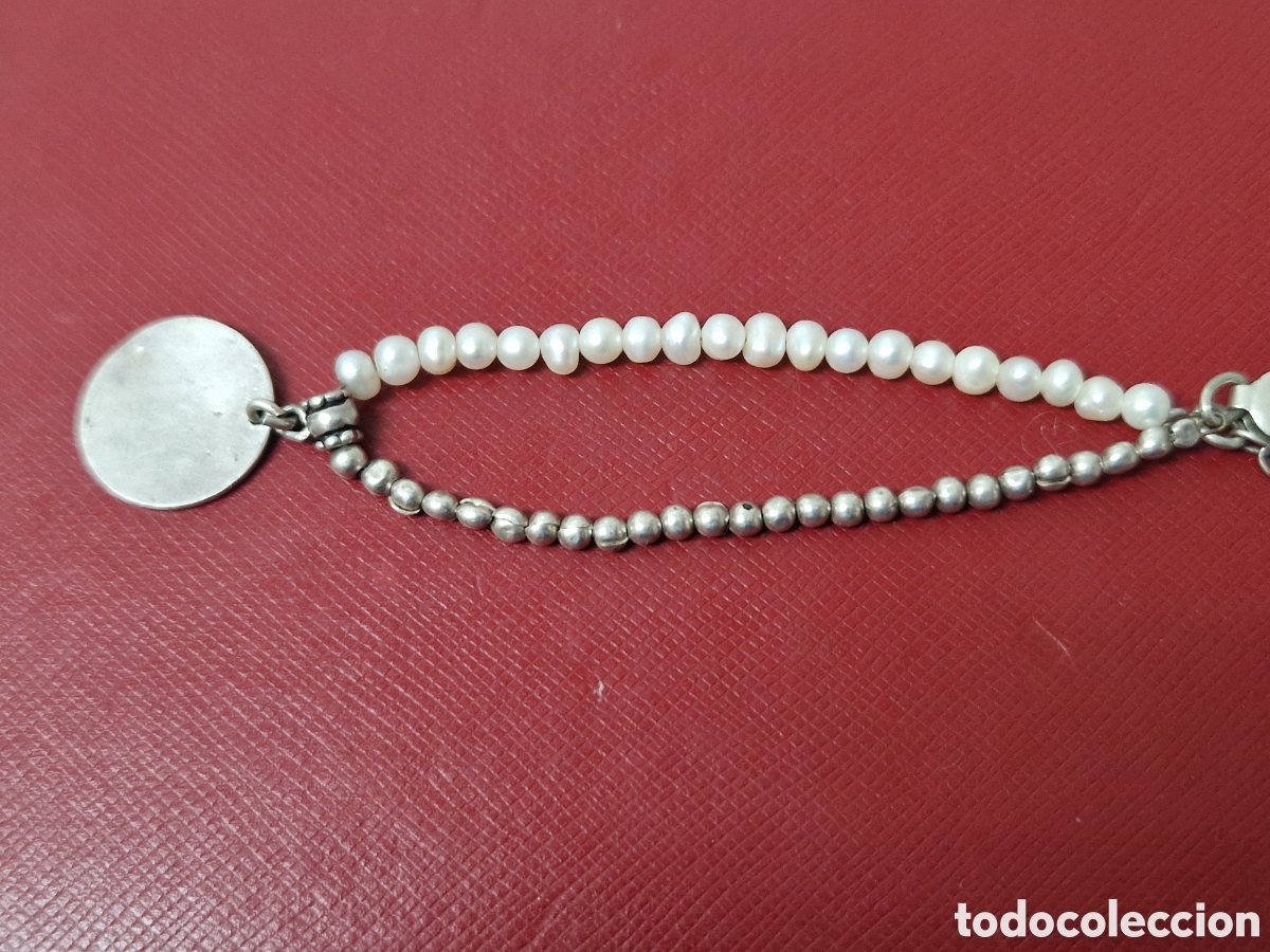 Joyeria: PULSERA PLATA Y PERLAS NATURALES - Foto 5