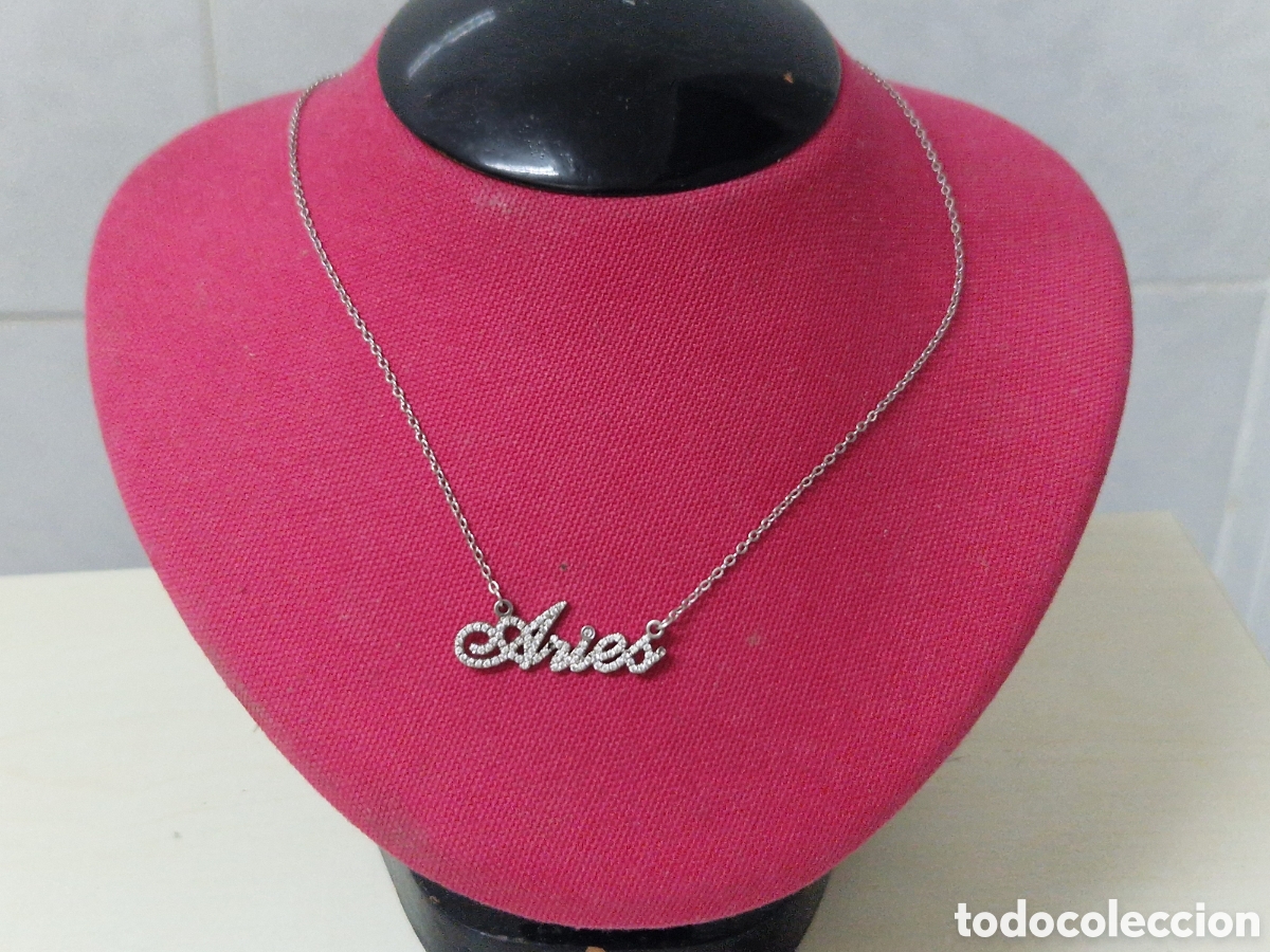 Joyeria: GARGANTILLA EN PLATA DE LEY HOROSCOPO ARIES - Foto 3