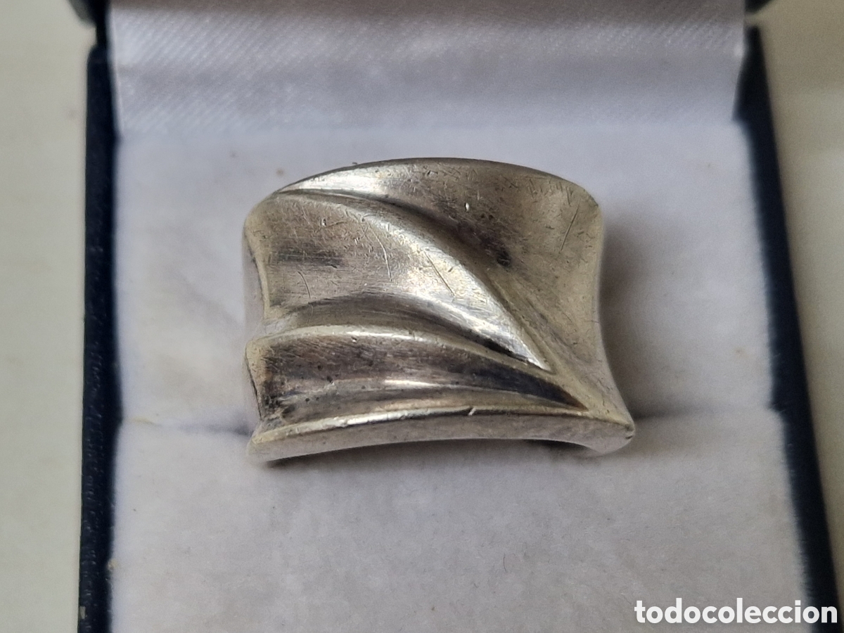 Joyeria: AaANILLO ANCHO DE PLATA DE LEY - Foto 2