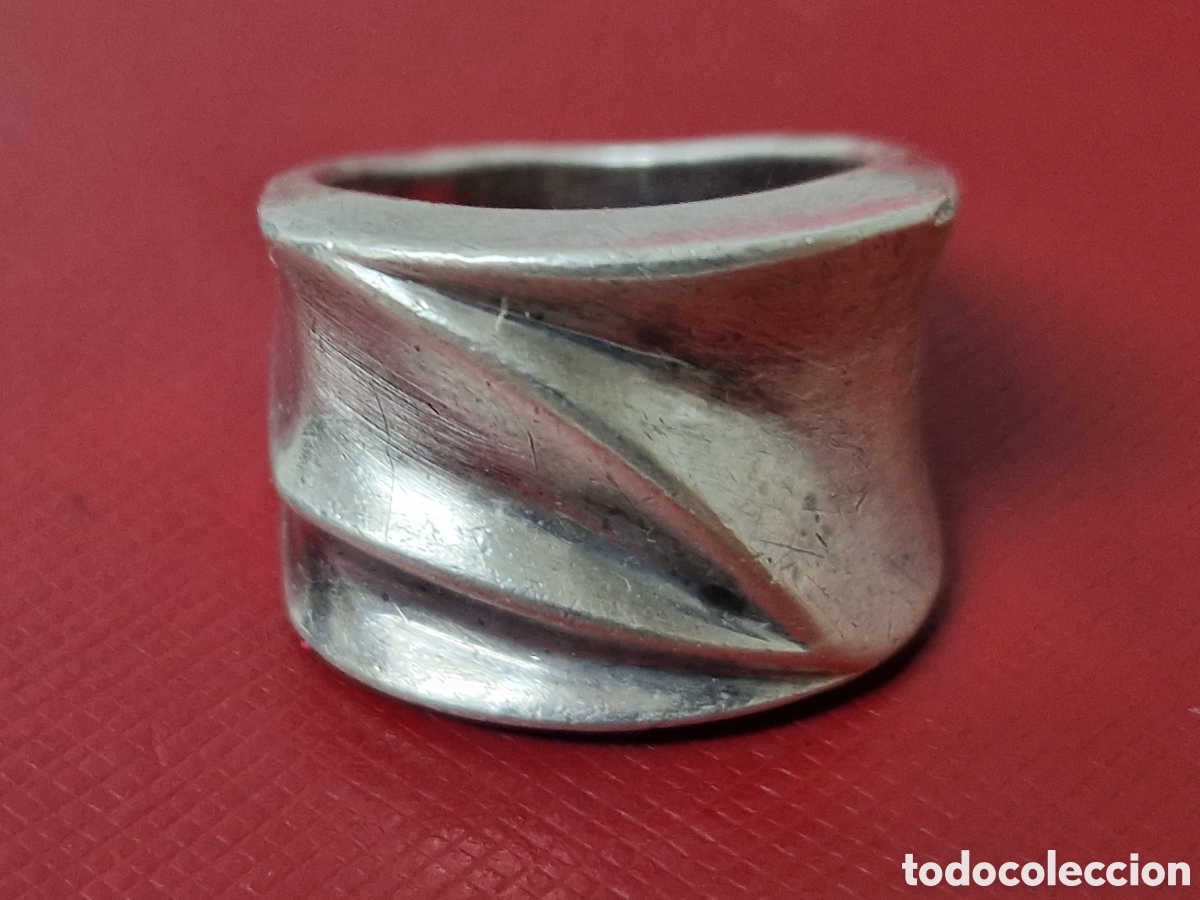 Joyeria: AaANILLO ANCHO DE PLATA DE LEY - Foto 4