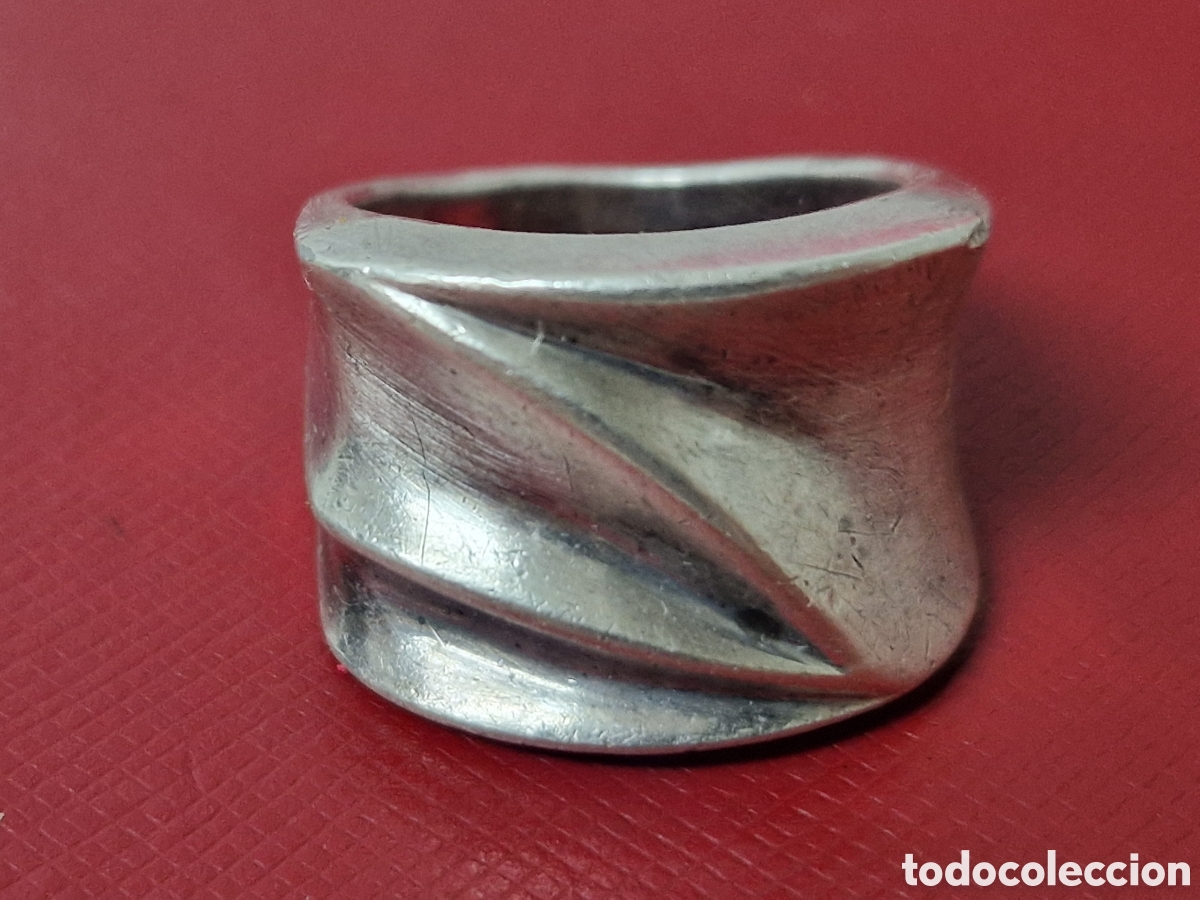 Joyeria: AaANILLO ANCHO DE PLATA DE LEY - Foto 1