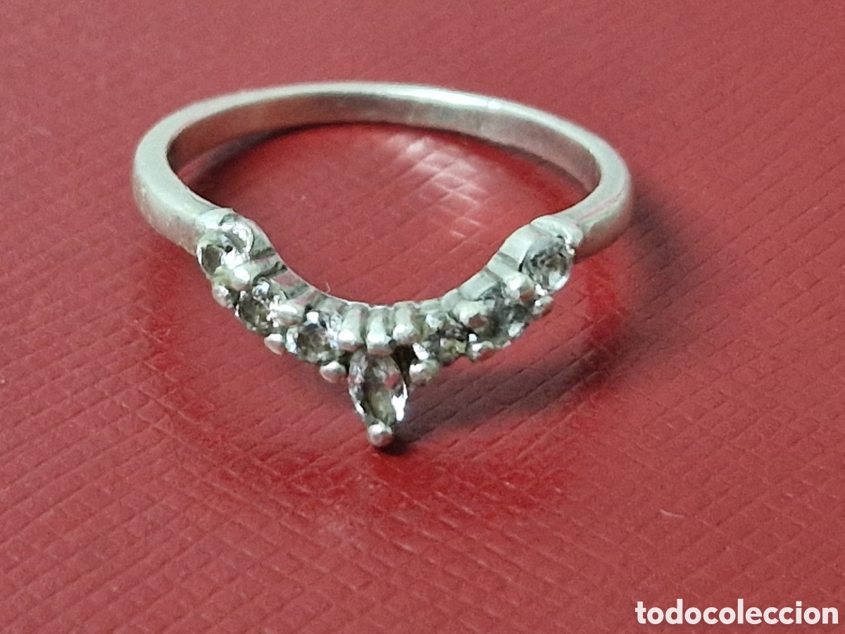 Joyeria: ANILLO PLATA Y CIRCONITAS - Foto 3