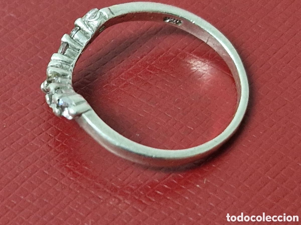 Joyeria: ANILLO PLATA Y CIRCONITAS - Foto 4