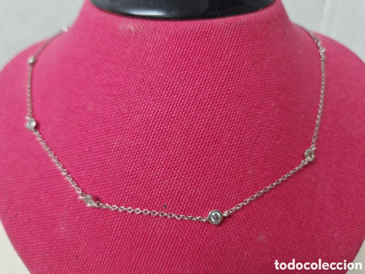 Joyeria: GARGANTILLA PLATA Y CIRCONITAS - Foto 2