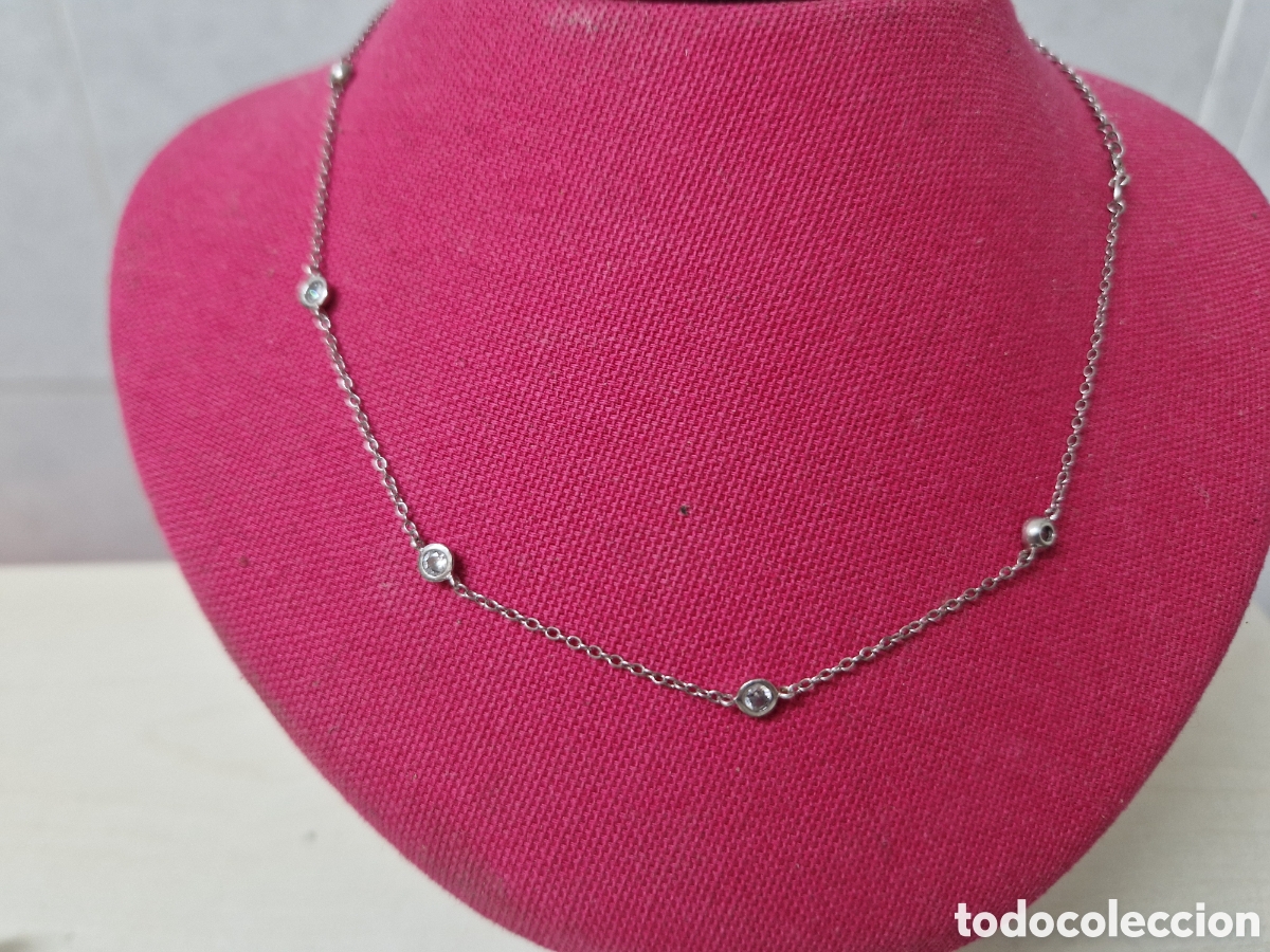 Joyeria: GARGANTILLA PLATA Y CIRCONITAS - Foto 3