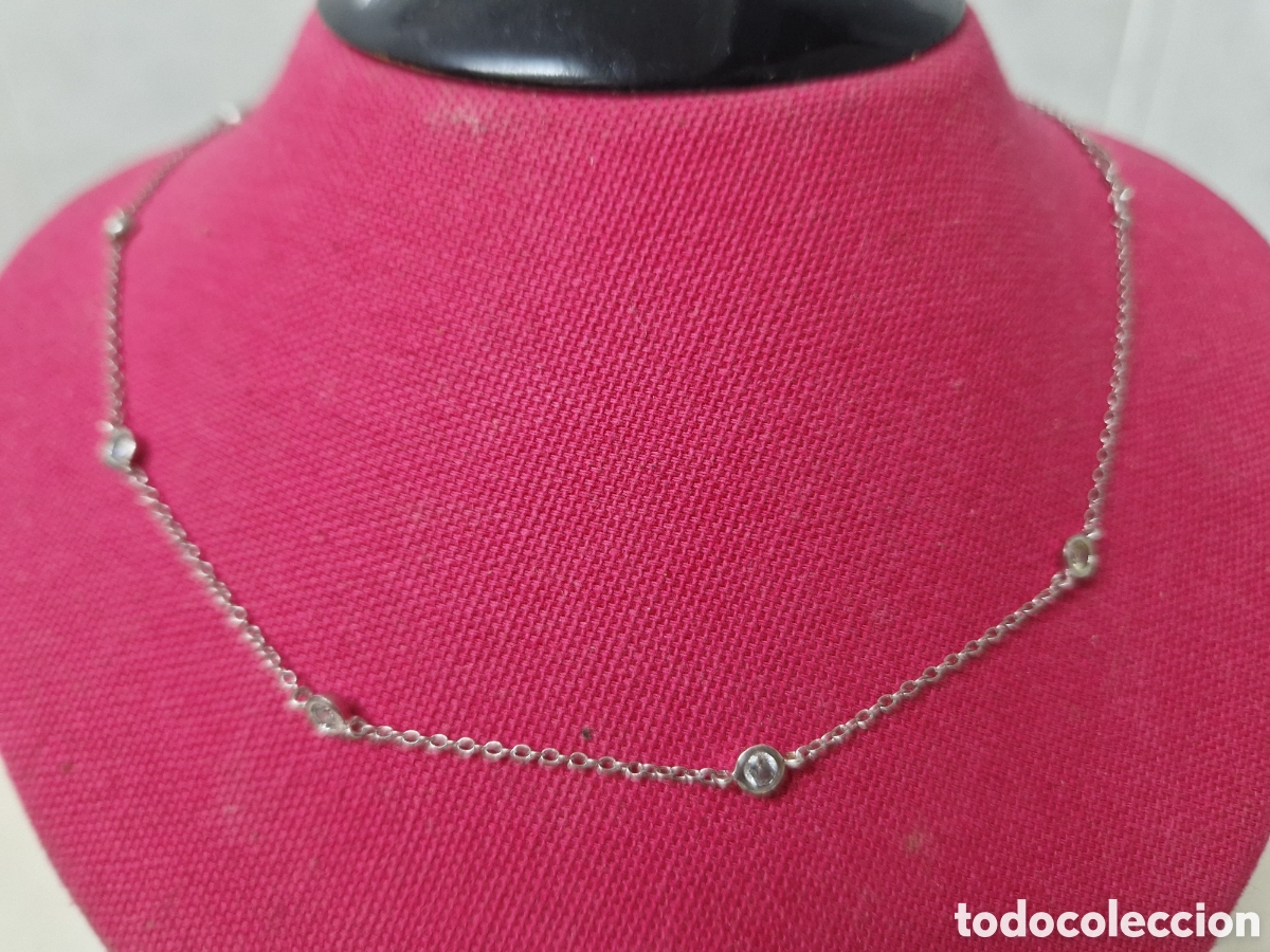 Joyeria: GARGANTILLA PLATA Y CIRCONITAS - Foto 5