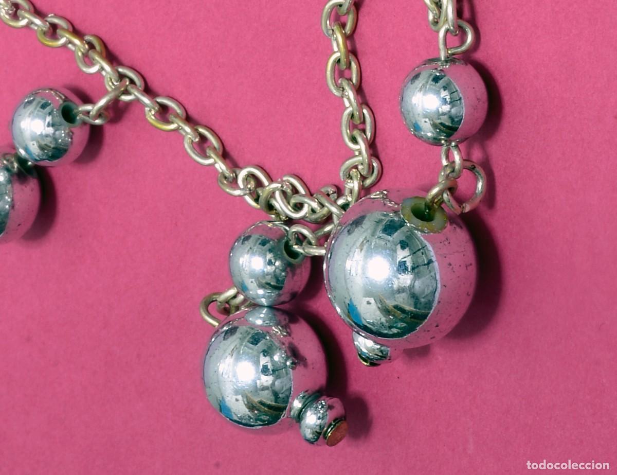 Joyeria: COLLAR PLATEADO CON BOLAS, VINTAGE - Foto 1