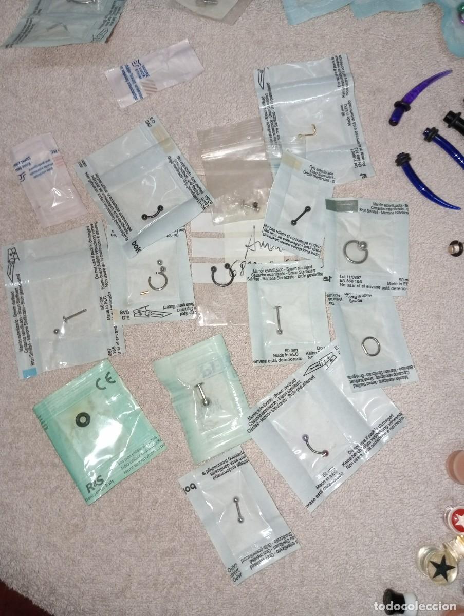 Joyeria: Lote de m&aacute;s de 100 piercing m&aacute;s regalo - Foto 2