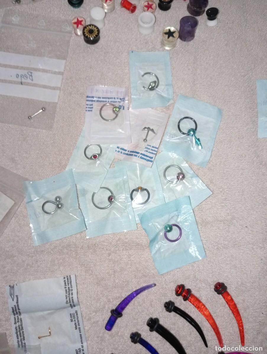 Joyeria: Lote de m&aacute;s de 100 piercing m&aacute;s regalo - Foto 9