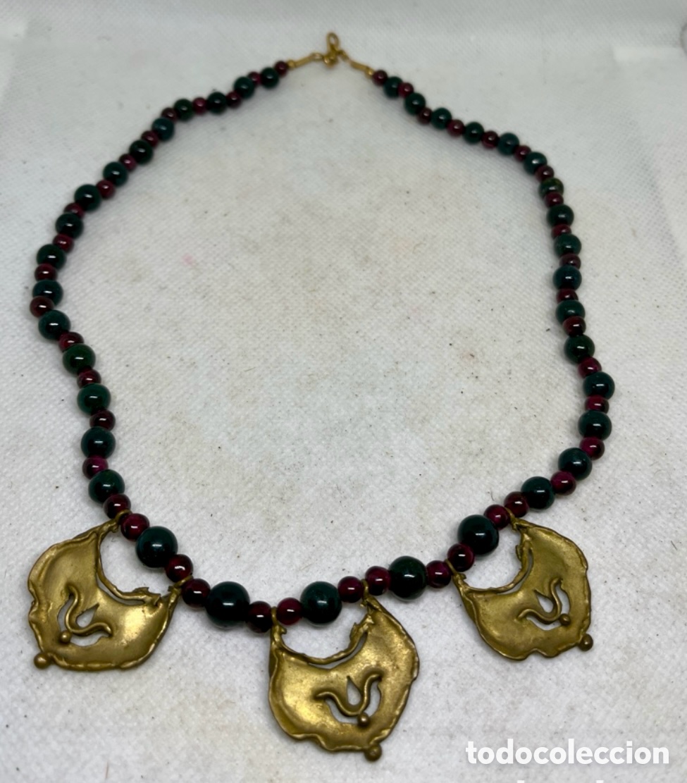 Joyeria: PRECIOSO COLLAR BRONCE Y BOLAS DE CALIDAD - Foto 1