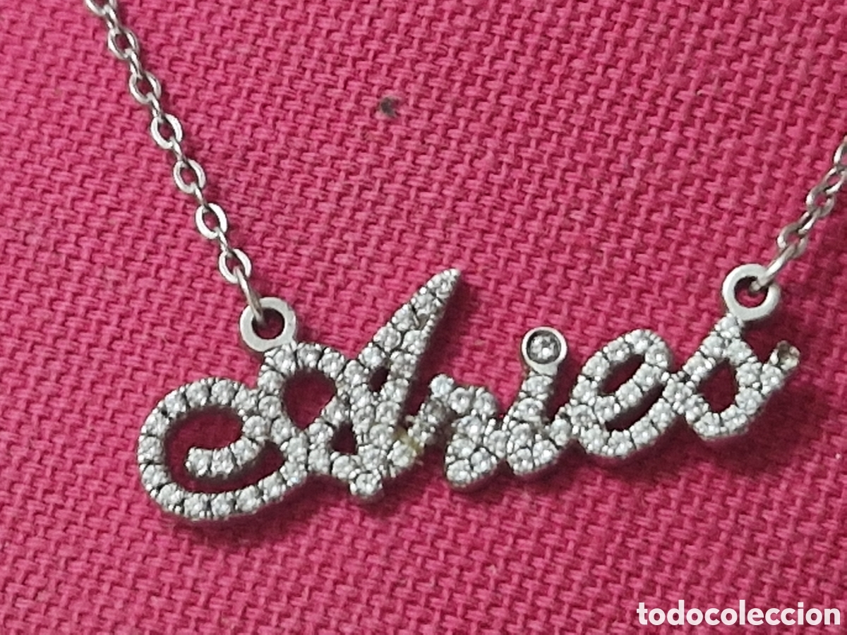 Joyeria: GARGANTILLA EN PLATA DE LEY HOROSCOPO ARIES - Foto 5
