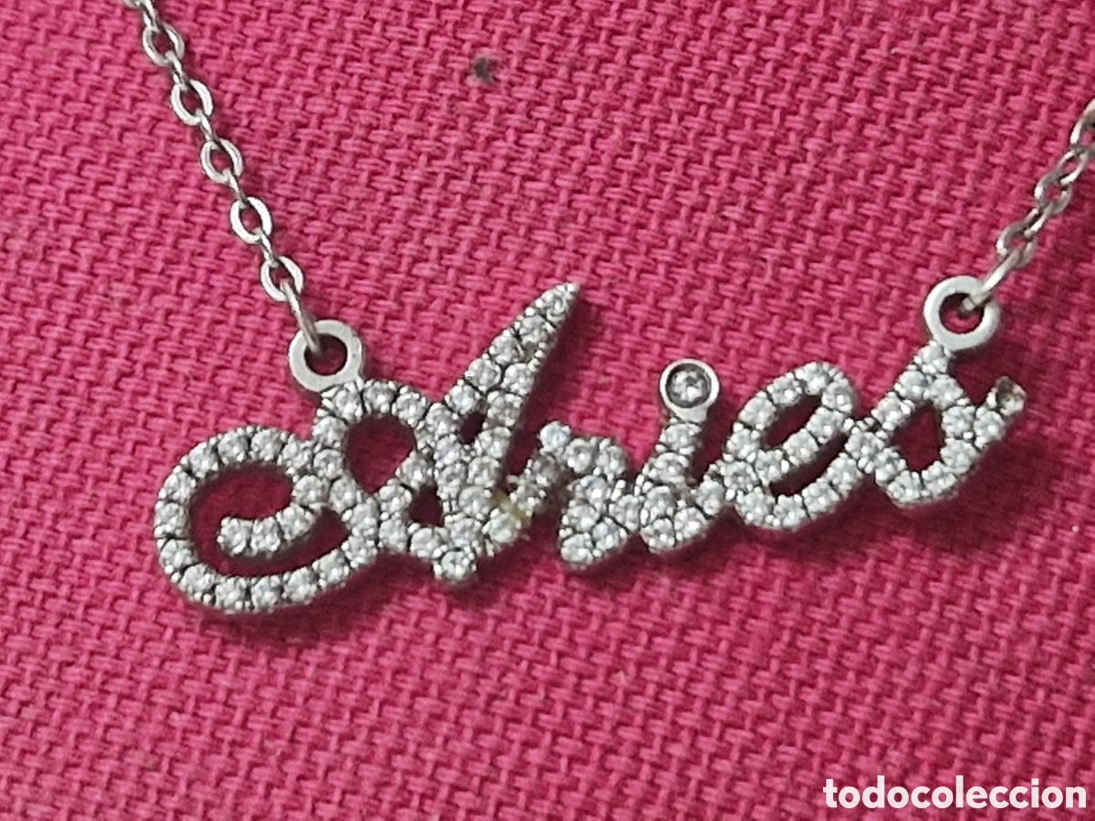 Joyeria: GARGANTILLA EN PLATA DE LEY HOROSCOPO ARIES - Foto 2
