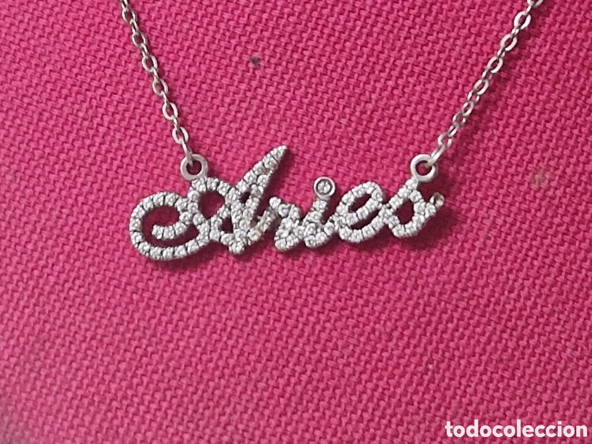 Joyeria: GARGANTILLA EN PLATA DE LEY HOROSCOPO ARIES - Foto 1