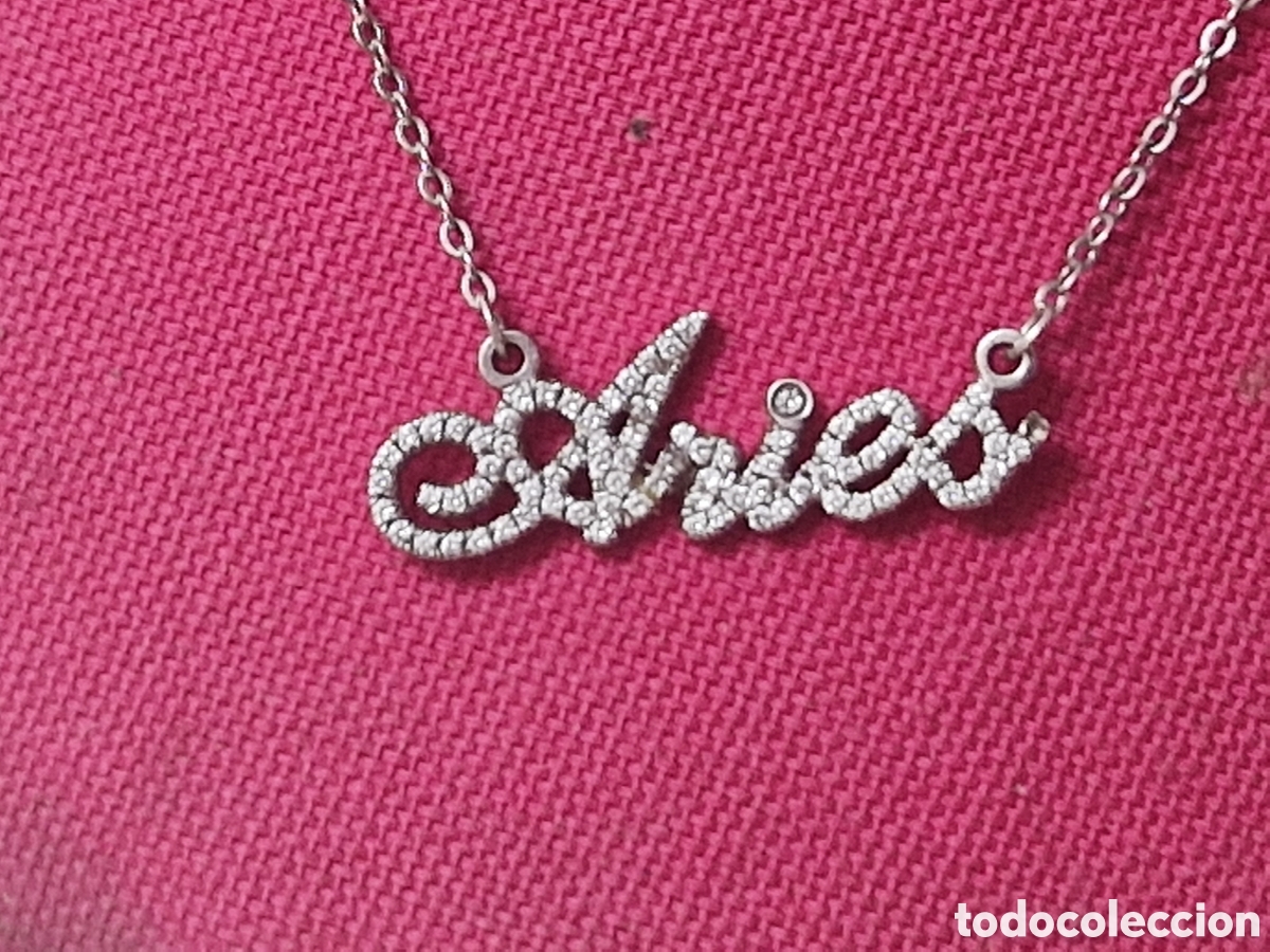 Joyeria: GARGANTILLA EN PLATA DE LEY HOROSCOPO ARIES - Foto 10