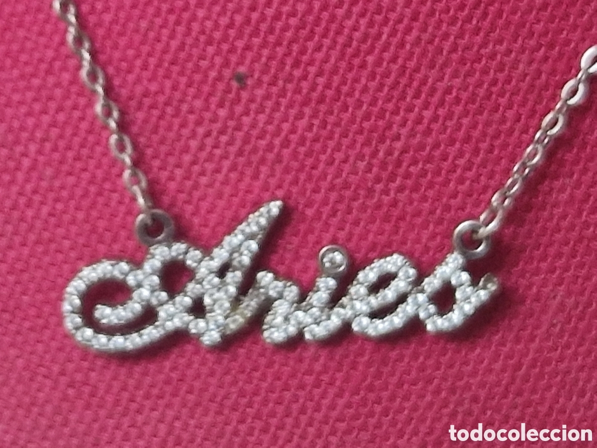 Joyeria: GARGANTILLA EN PLATA DE LEY HOROSCOPO ARIES - Foto 11