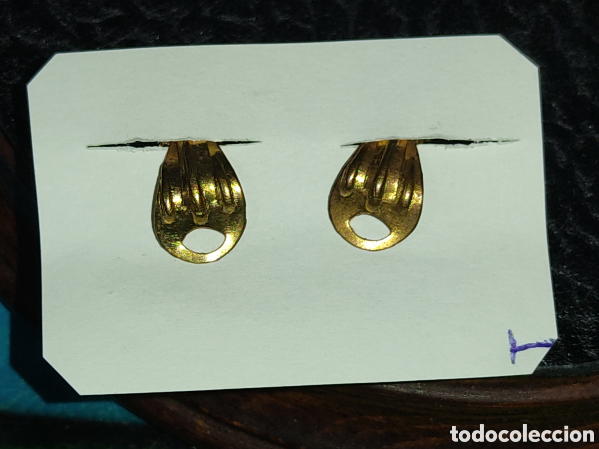 Joyeria: Pendientes modernistas & flor de Lis. *1* - Foto 3