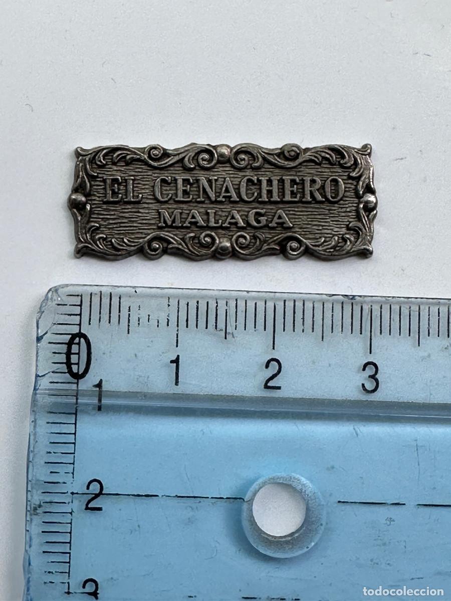 Joyeria: PLACA DE PLATA DEL CENACHERO M&Aacute;LAGA - Foto 1