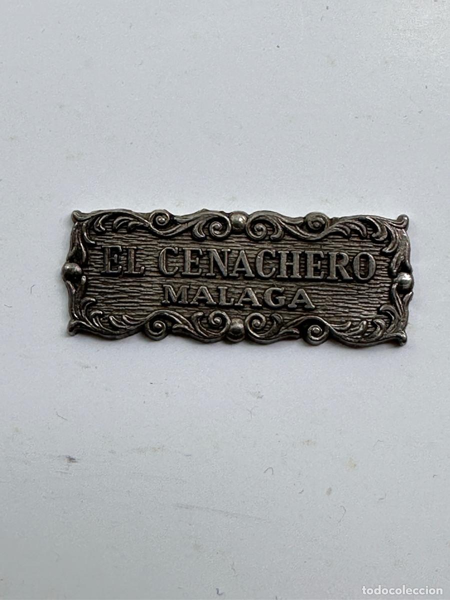 Joyeria: PLACA DE PLATA DEL CENACHERO M&Aacute;LAGA - Foto 2