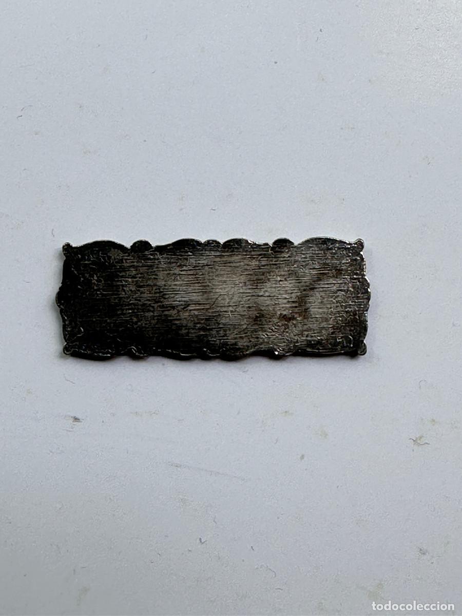 Joyeria: PLACA DE PLATA DEL CENACHERO M&Aacute;LAGA - Foto 3