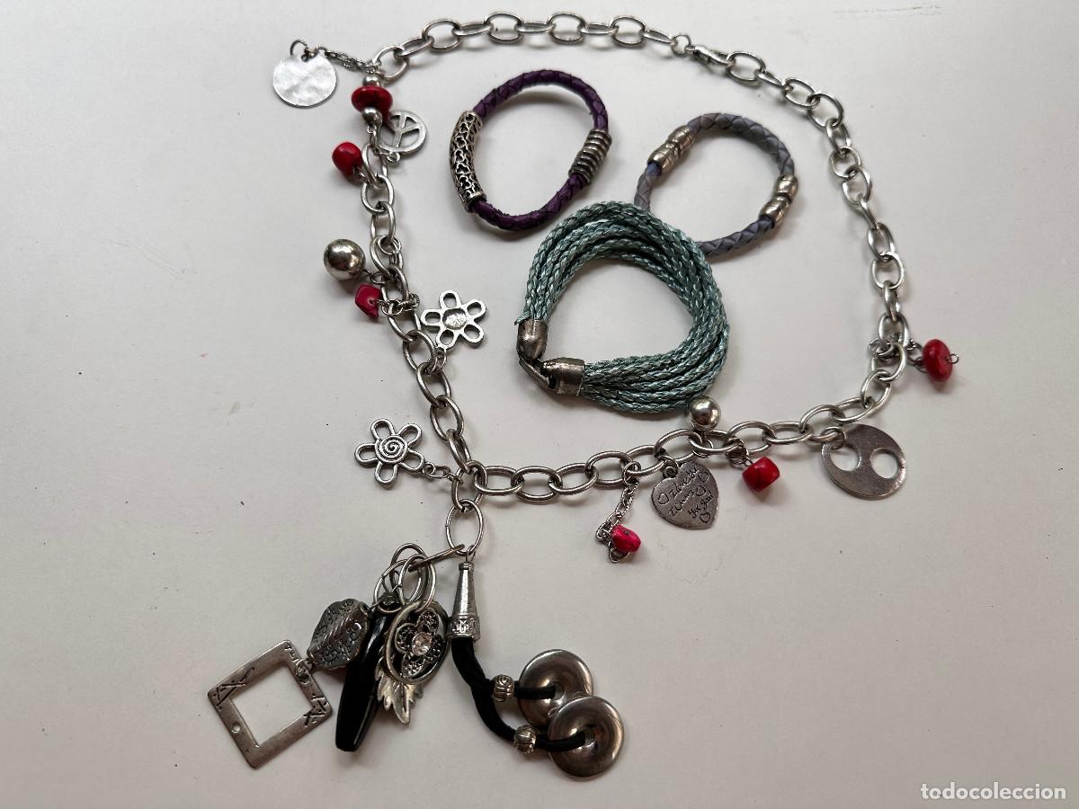 Joyeria: LOTE DE JOYERIA PULSERAS Y COLLAR - Foto 7