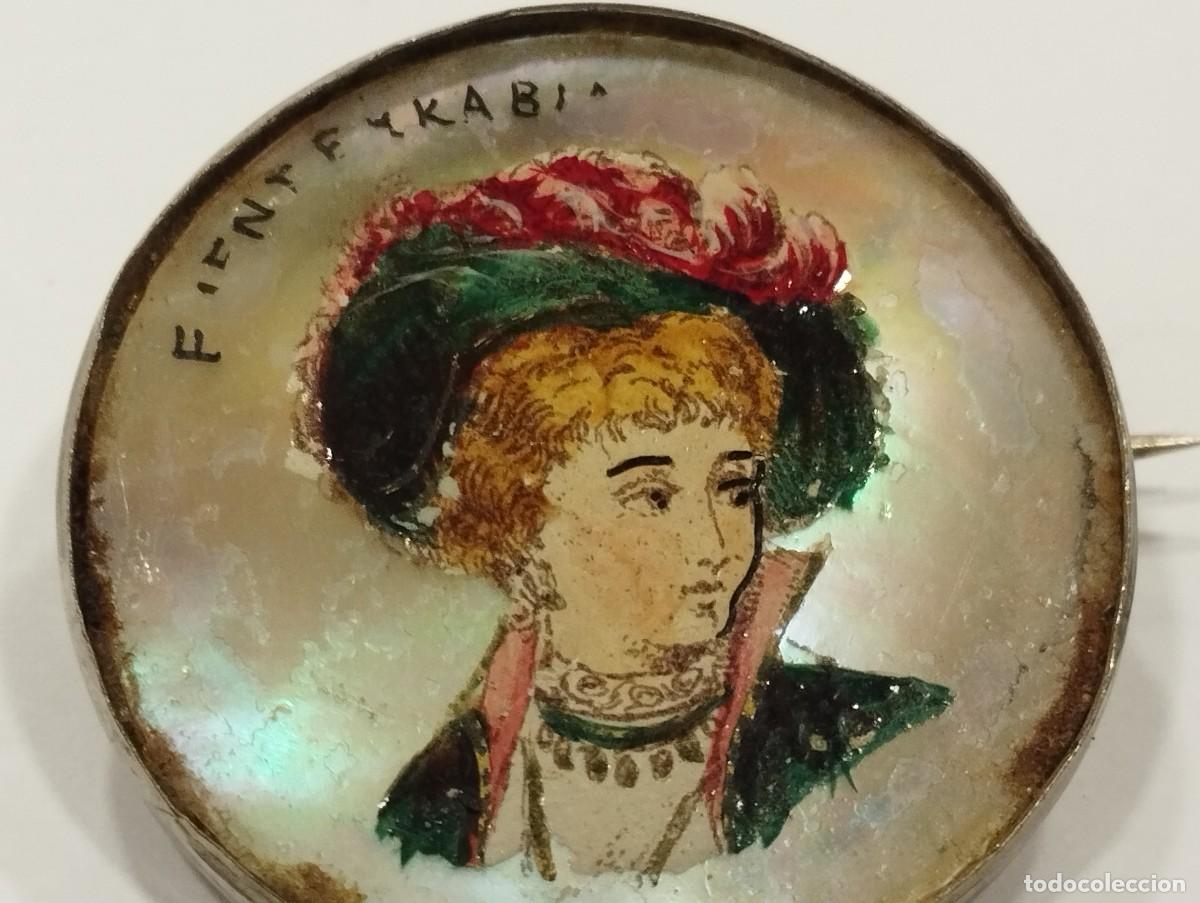 Joyeria: BROCHE DE N&Aacute;CAR PINTADO A MANO - Foto 3
