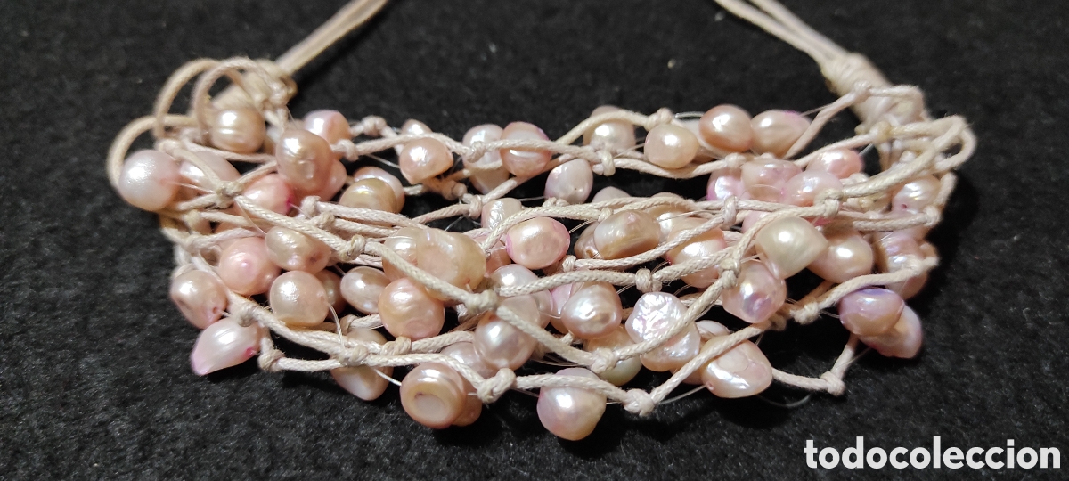 Joyeria: Pulsera de perlas naturales de agua dulce - Foto 2