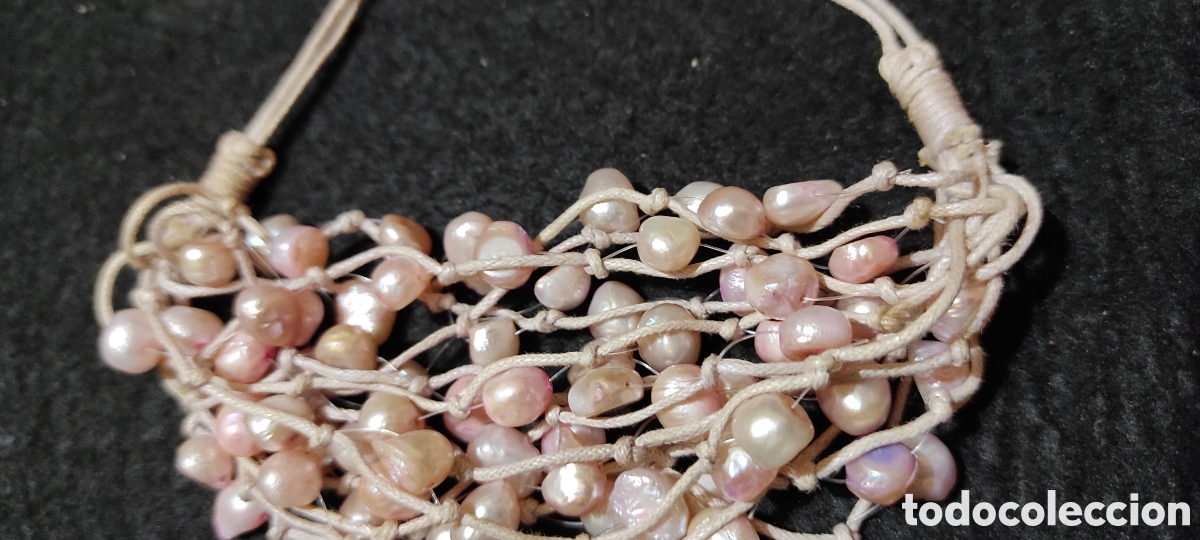 Joyeria: Pulsera de perlas naturales de agua dulce - Foto 3