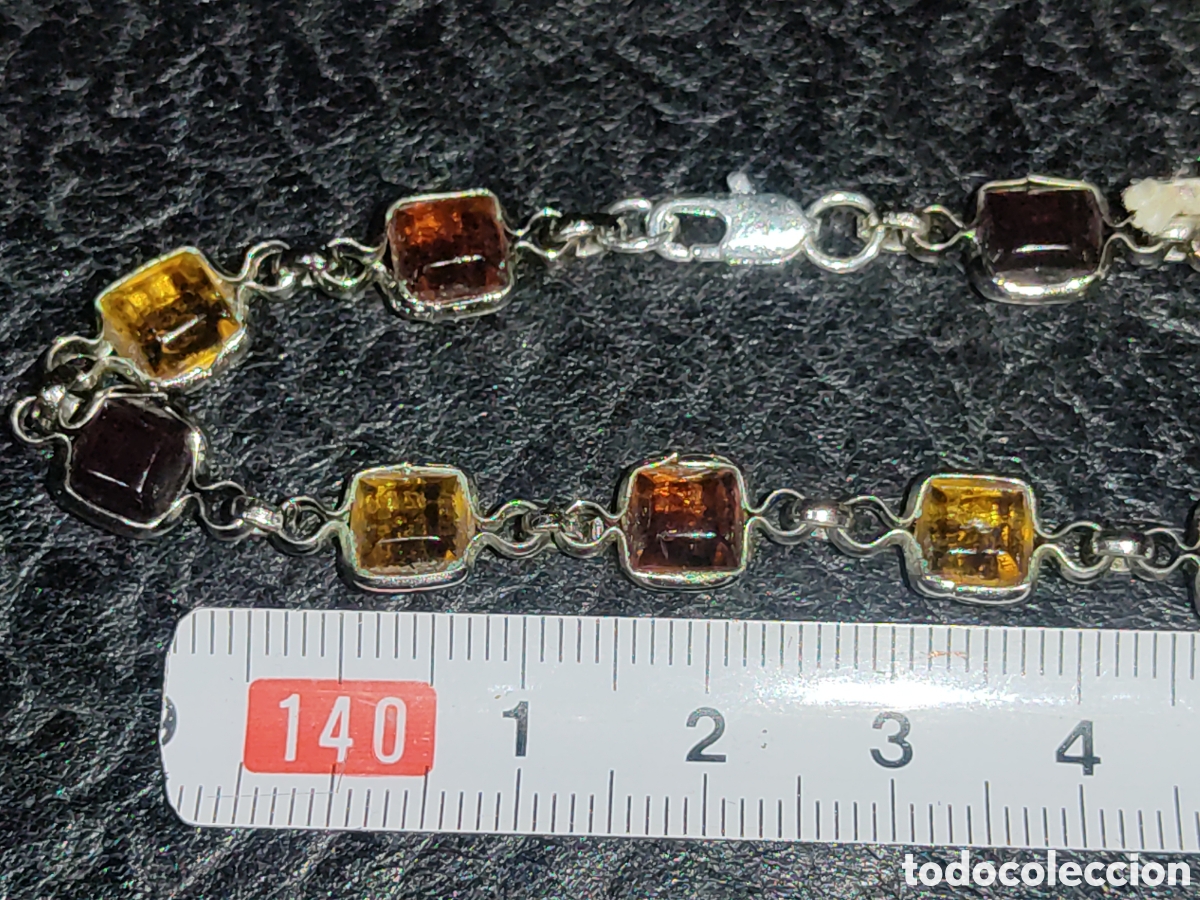 Joyeria: Pulsera de &aacute;mbar del B&aacute;ltico.Vintage. *1* - Foto 2