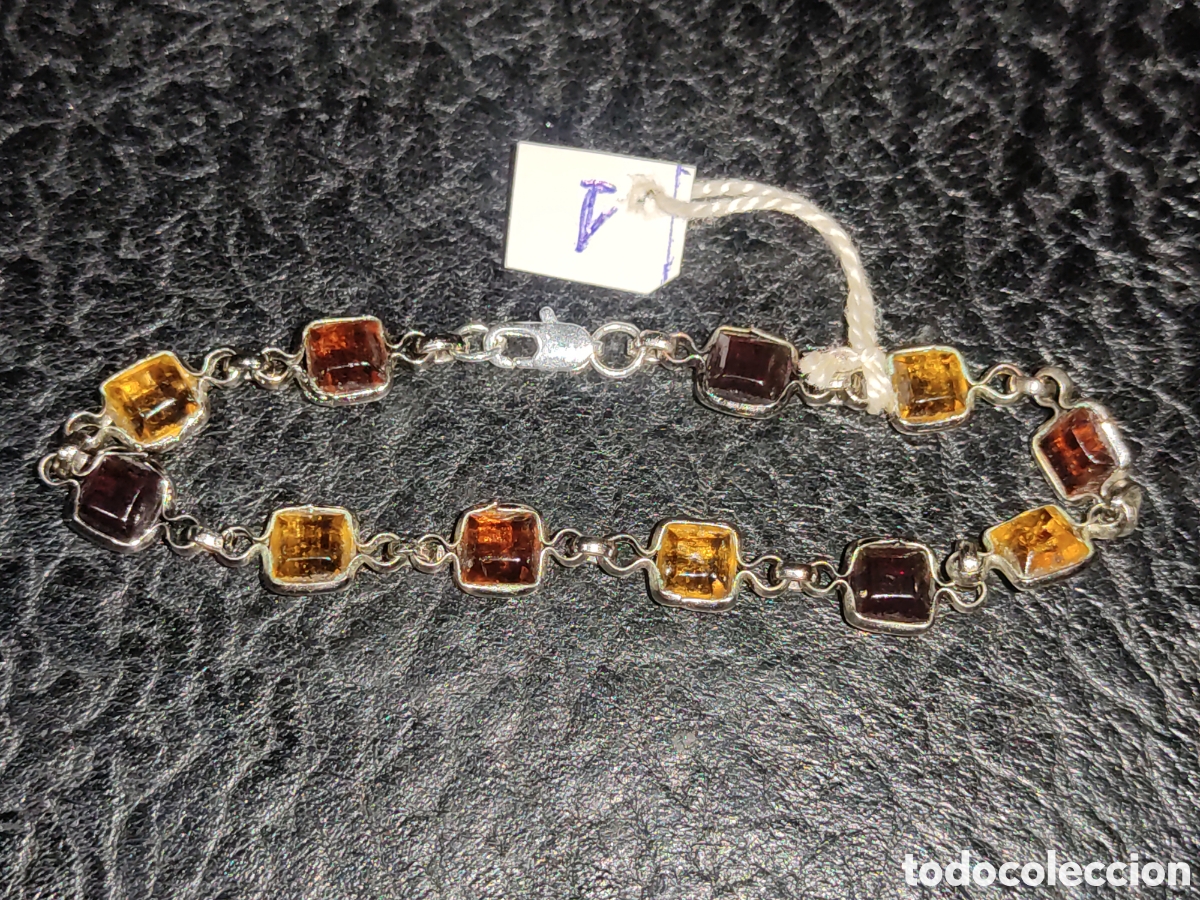 Joyeria: Pulsera de &aacute;mbar del B&aacute;ltico.Vintage. *1* - Foto 3